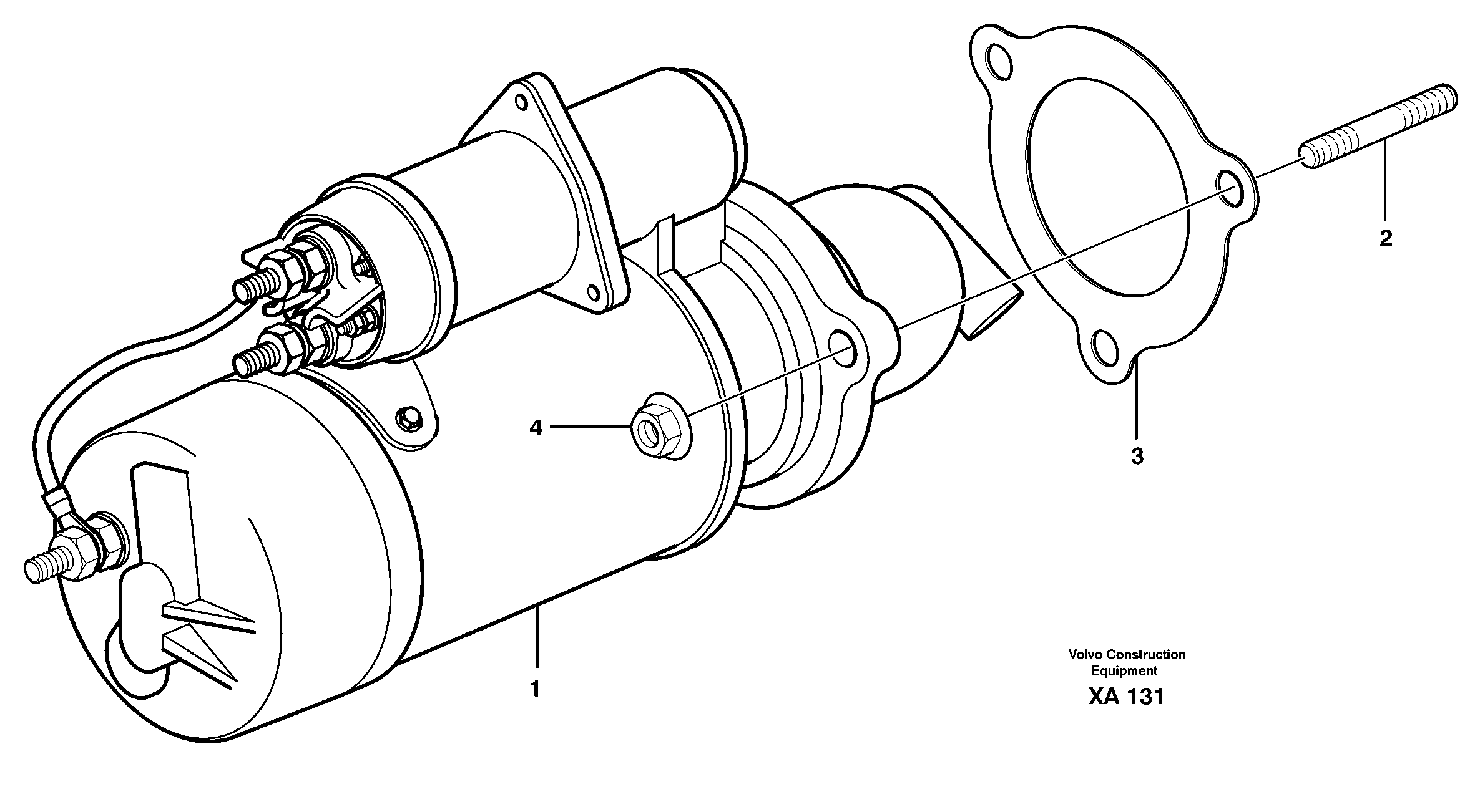 Hose for cooling a. VOE3964839 VOLVO