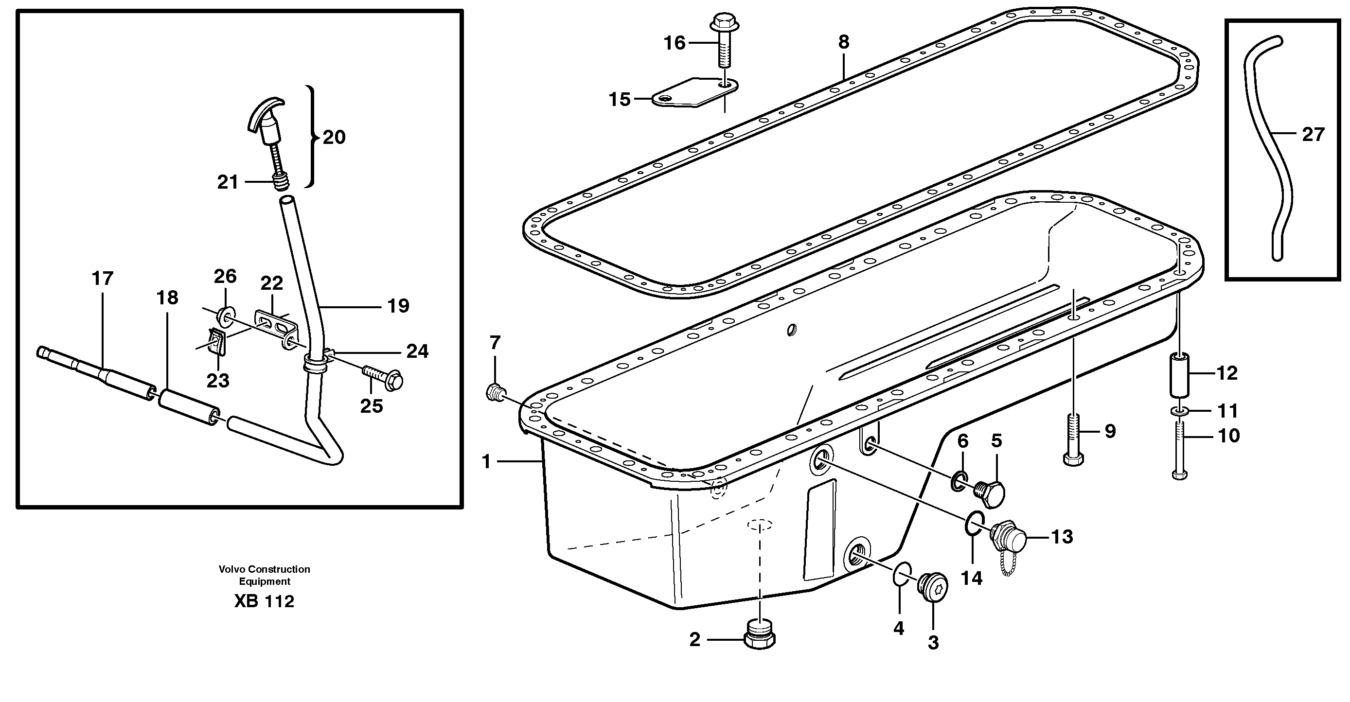 Gasket VOE977936 VOLVO