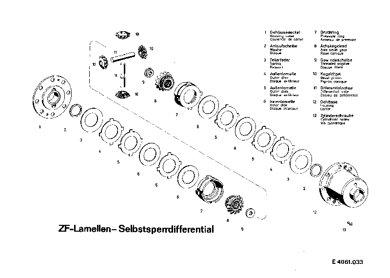 Тарельчатая пружина 0732000129 ZF