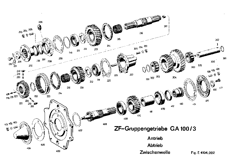 Шпилька 0636604277 ZF
