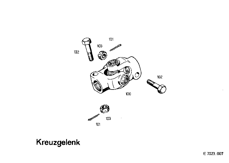 Шплинт 0631701106 ZF