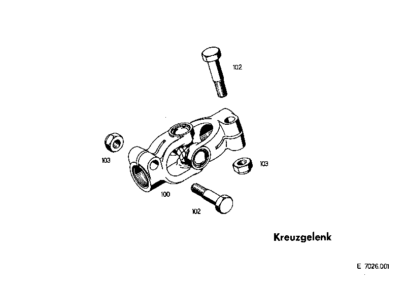 Корончатая гайка 0637008035 ZF