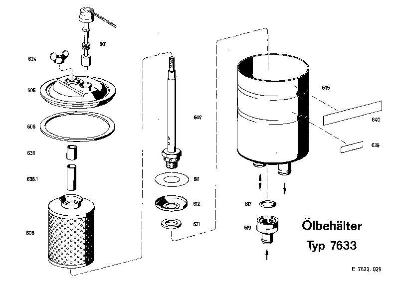 Комплект мелких деталей 7633633208 ZF