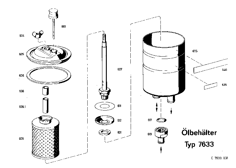 Комплект мелких деталей 7633633214 ZF