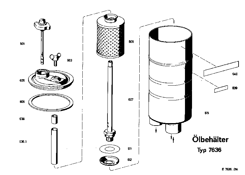 Комплект мелких деталей 7636633208 ZF