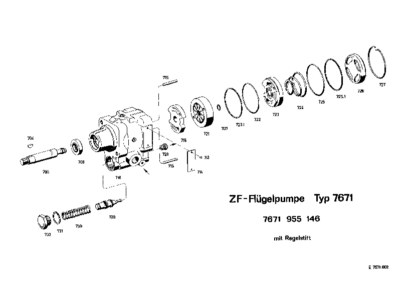 Заглушка 0637510015 ZF