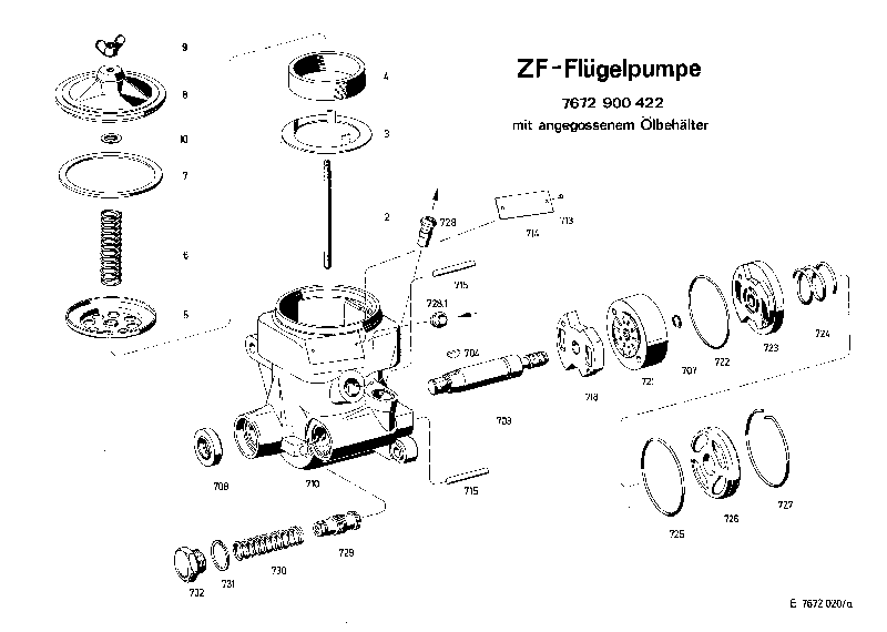 Пружина сжатия 0770060404 ZF