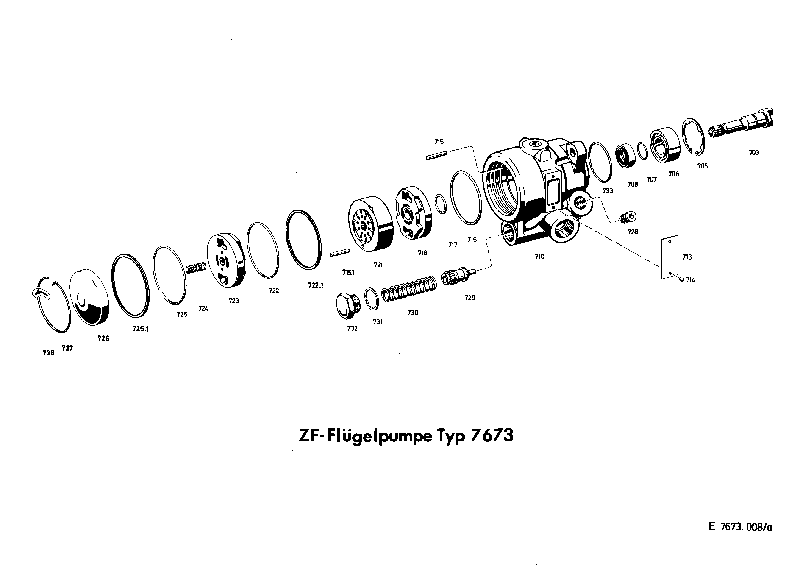 Комплект роторов 7674860144 ZF