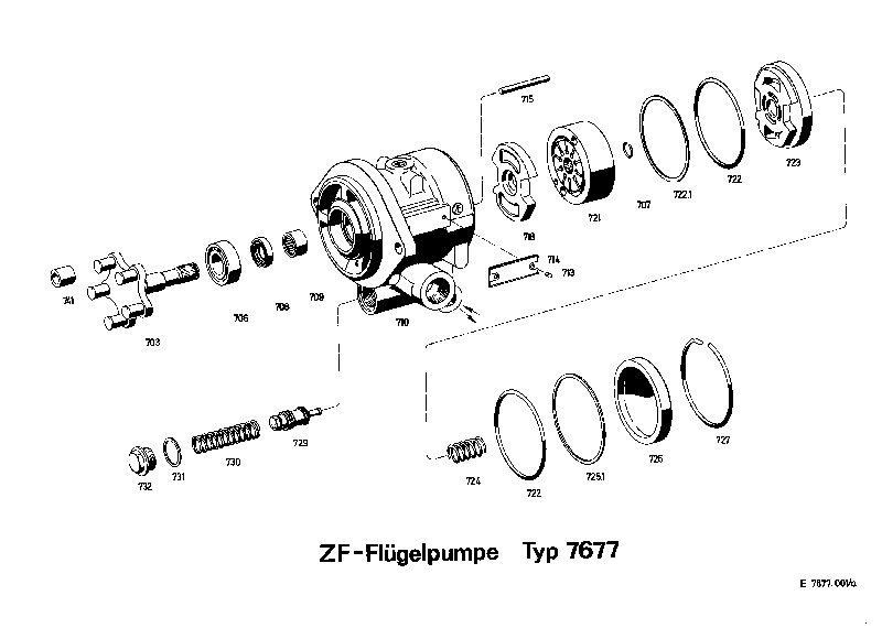 Пружина сжатия 0632040023 ZF