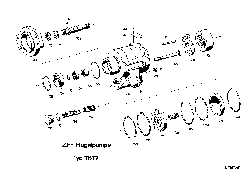 Болт с шестигранной головкой 0636010198 ZF