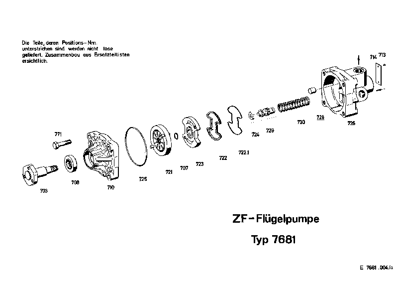 Комплект роторов 7681860108 ZF