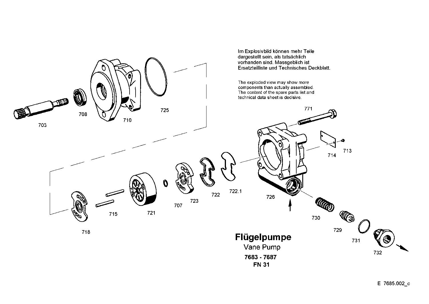 Корпус 7685001163 ZF