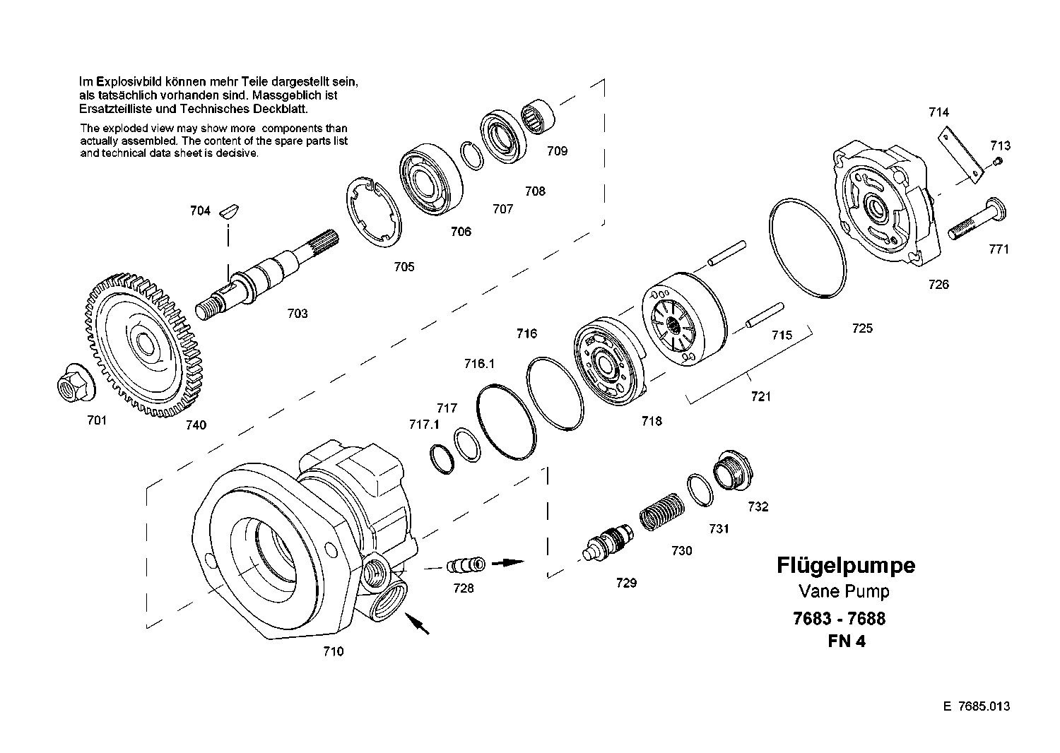 Корпус 7685001222 ZF