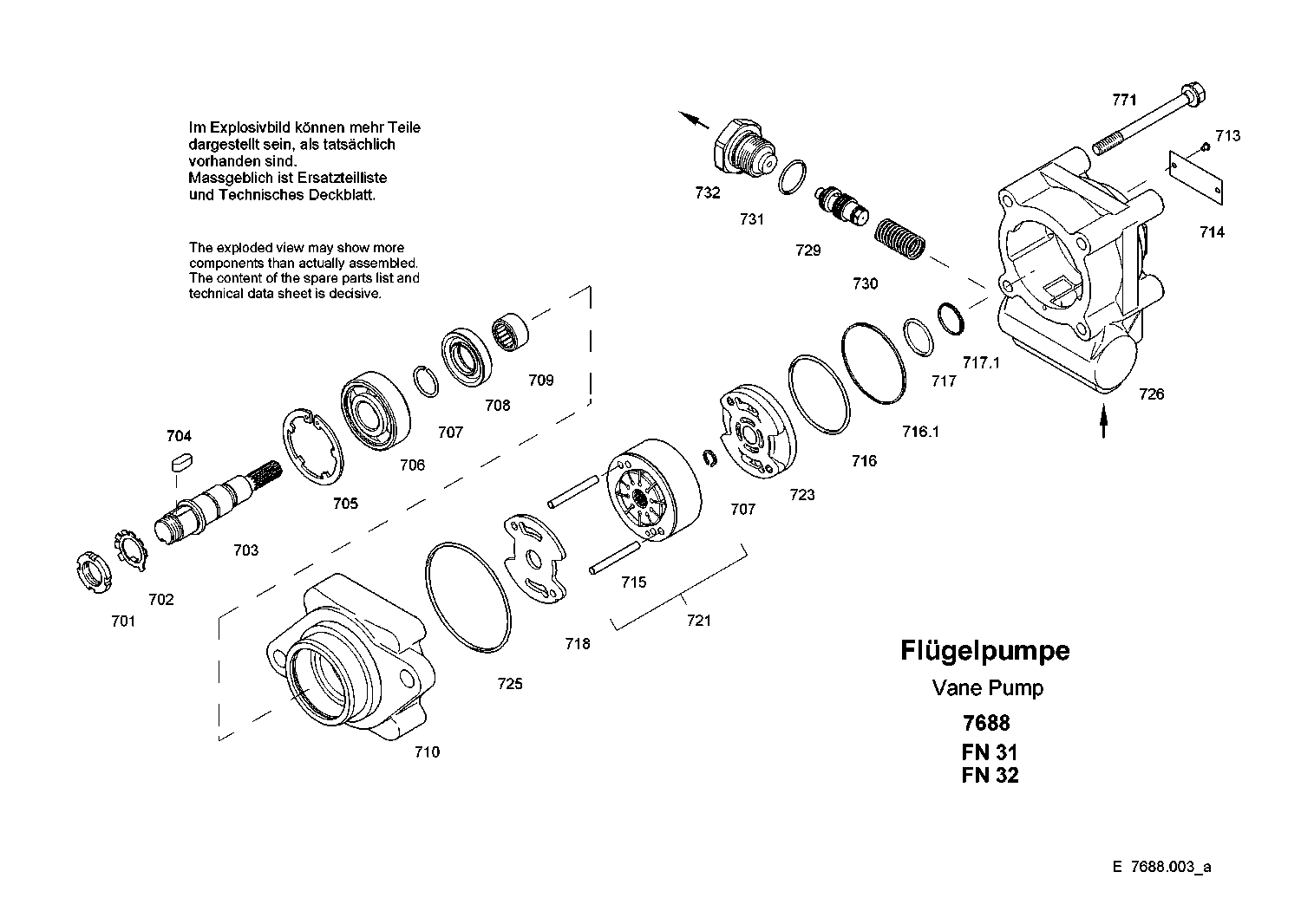 Комплект роторов 7688860107 ZF