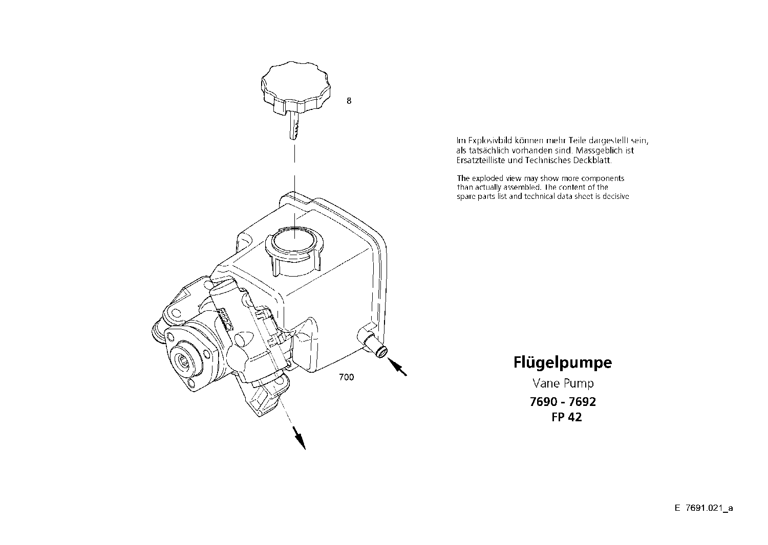 Винт TORX 7691030263 ZF