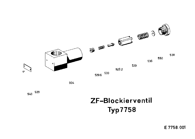 Пружина сжатия 0770060222 ZF