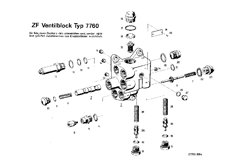 Резьбовая пробка 0636301003 ZF