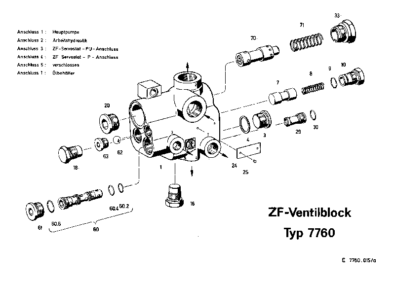 Резьбовая пробка 0636302058 ZF