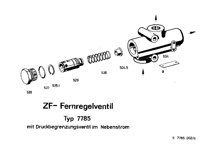Комплект мелких деталей 7785633102 ZF