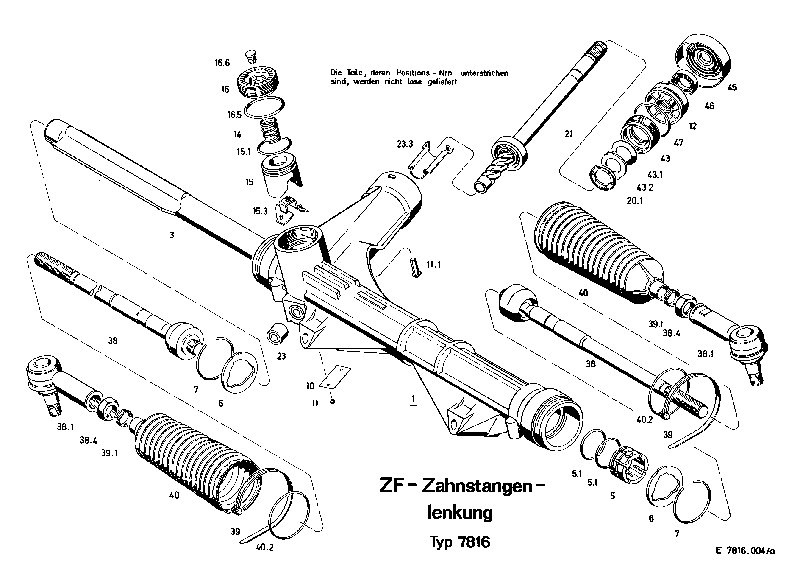 Корпус 7816601125 ZF