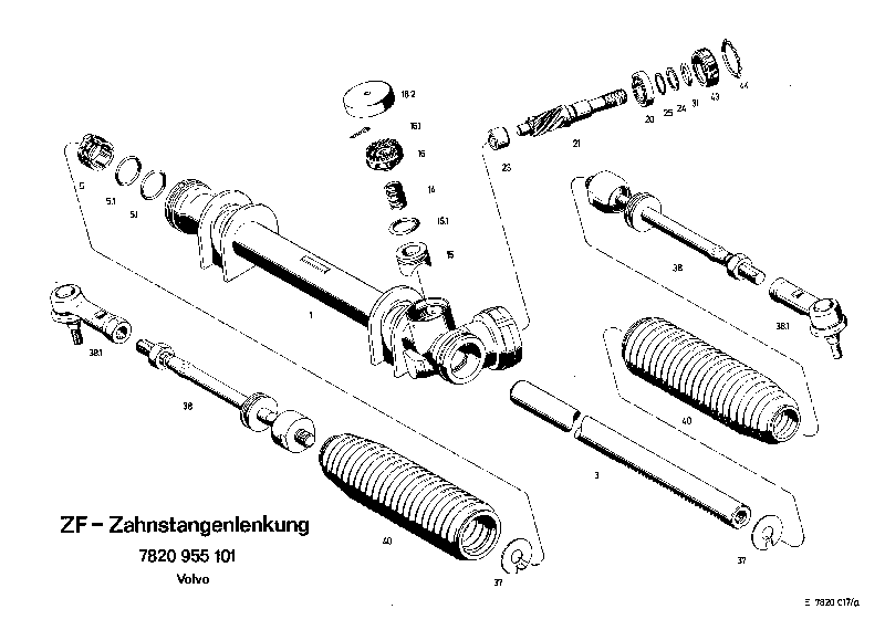 Корпус 7820001265 ZF