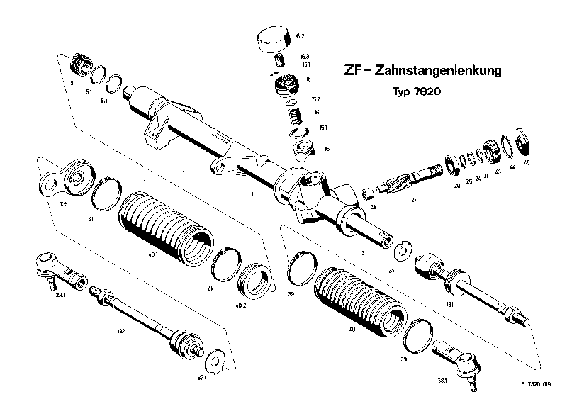 Корпус 7820001301 ZF