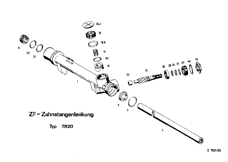 Корпус 7820001425 ZF