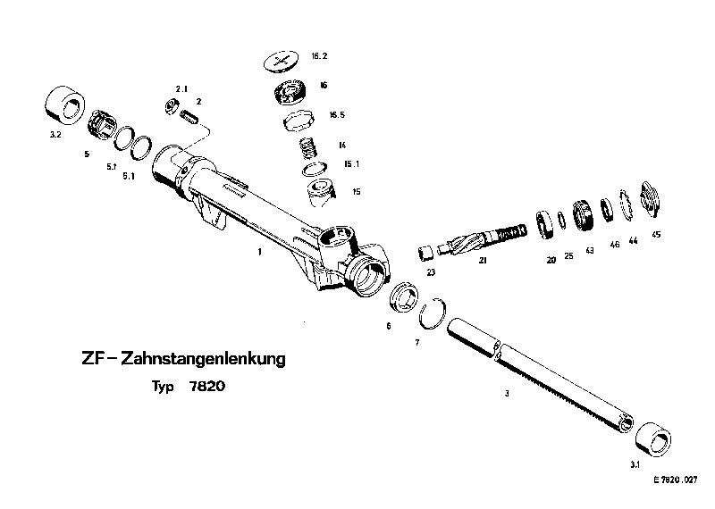 Шестигранная гайка 0637009008 ZF