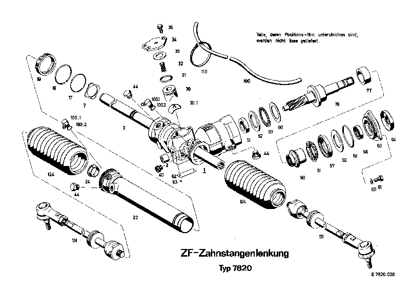 Манжета вала 0770198069 ZF