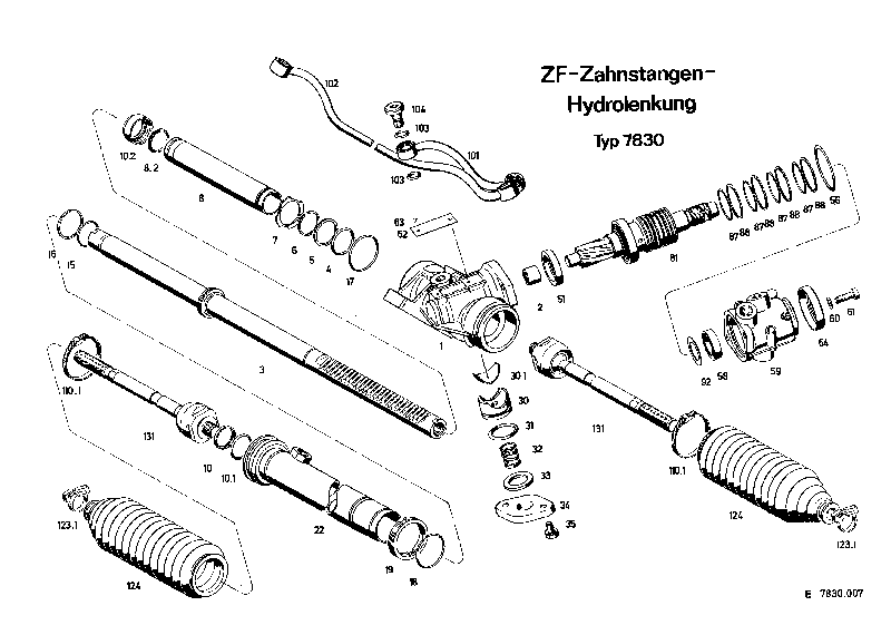 Корпус 7830601134 ZF