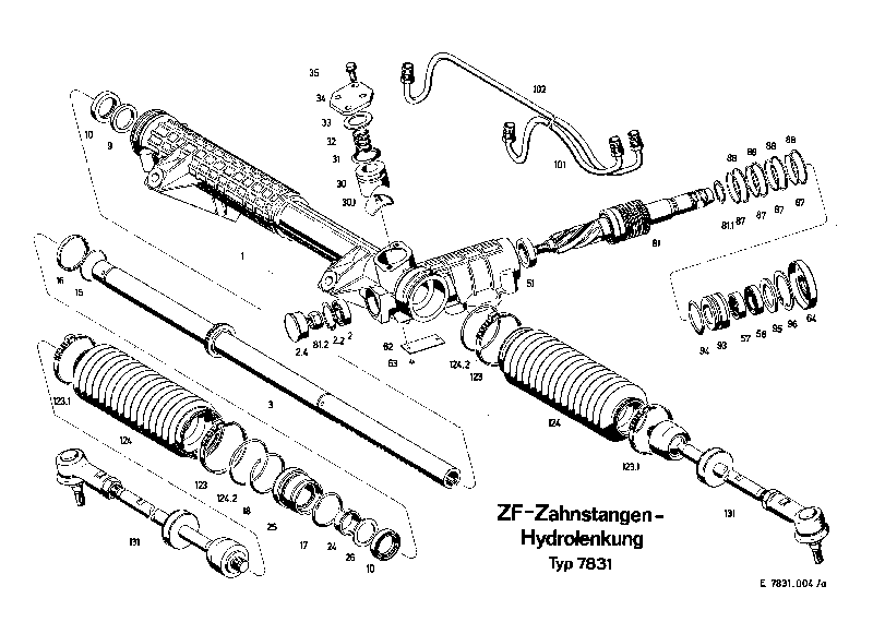 Пружина сжатия 0770060735 ZF