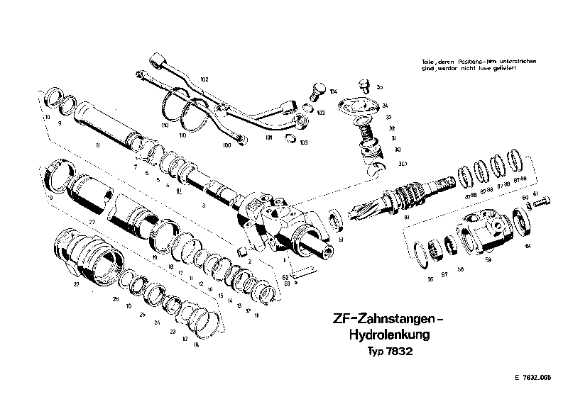 Корпус 7832401136 ZF