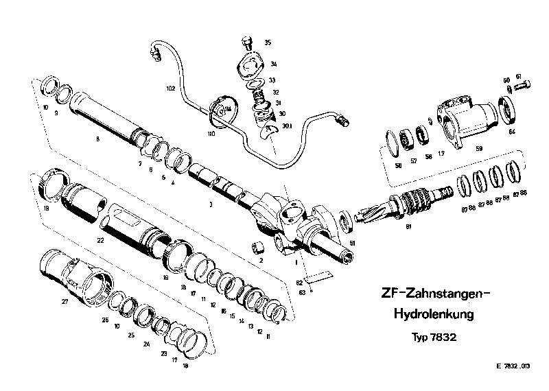 Штифт 0770105018 ZF