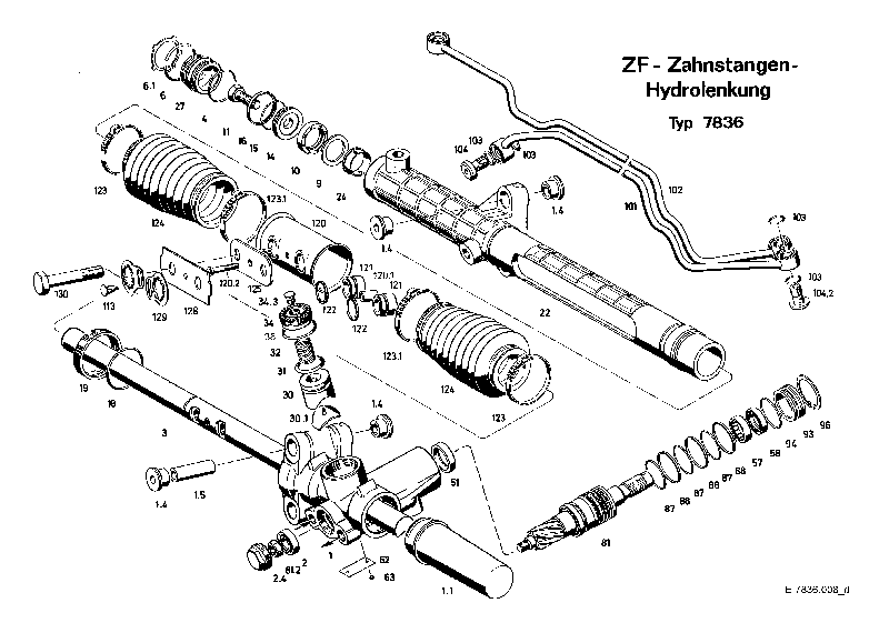 Корпус 7836401155 ZF