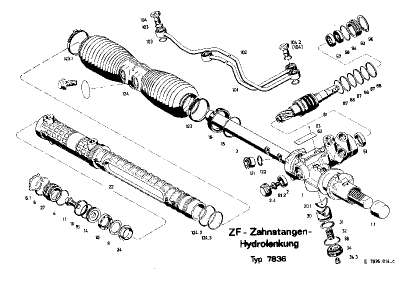 Корпус 7836401159 ZF