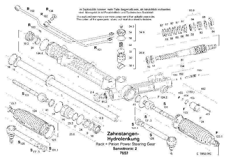Корпус клапана 8401991129 ZF