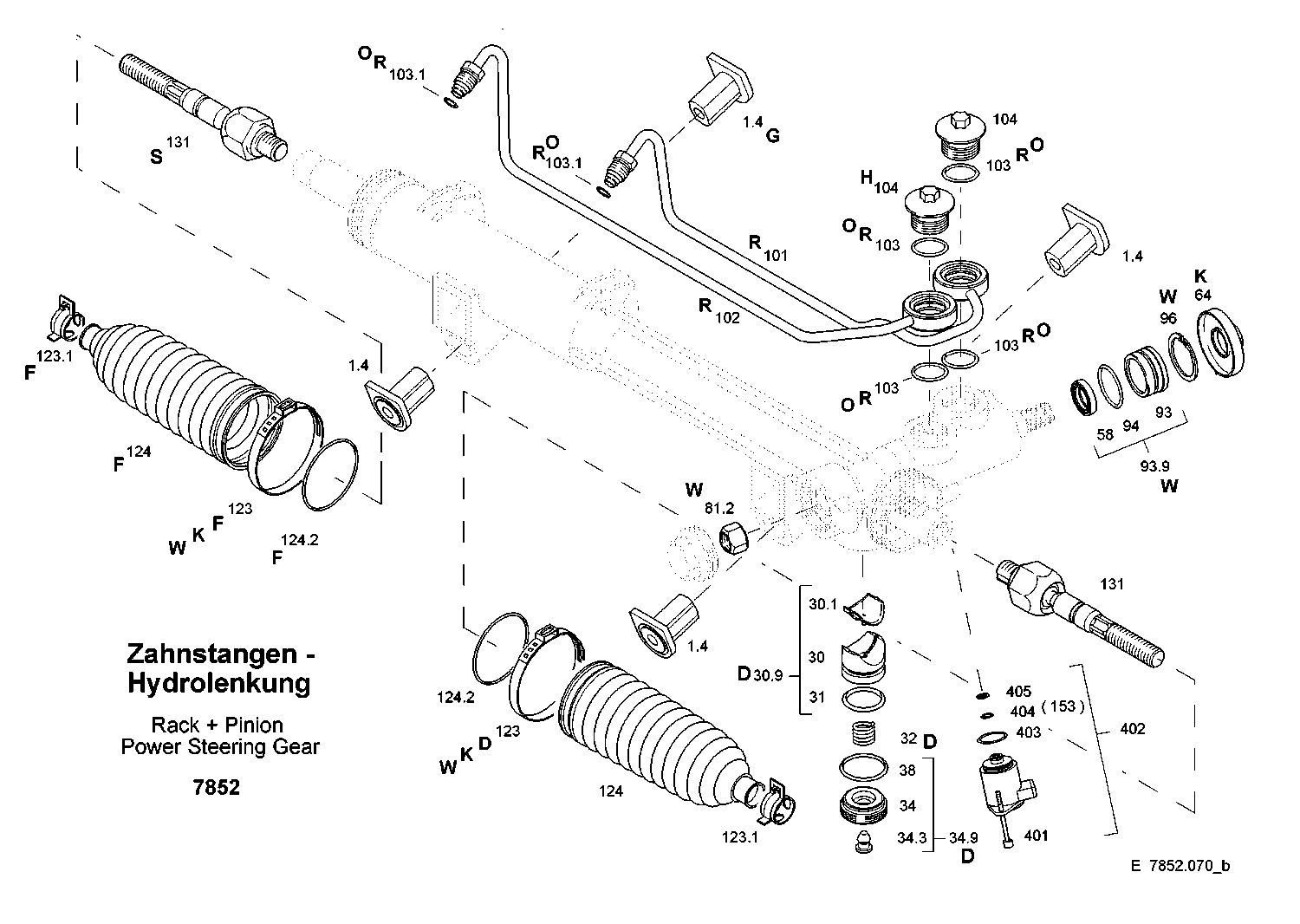 Корпус клапана 8401991123 ZF
