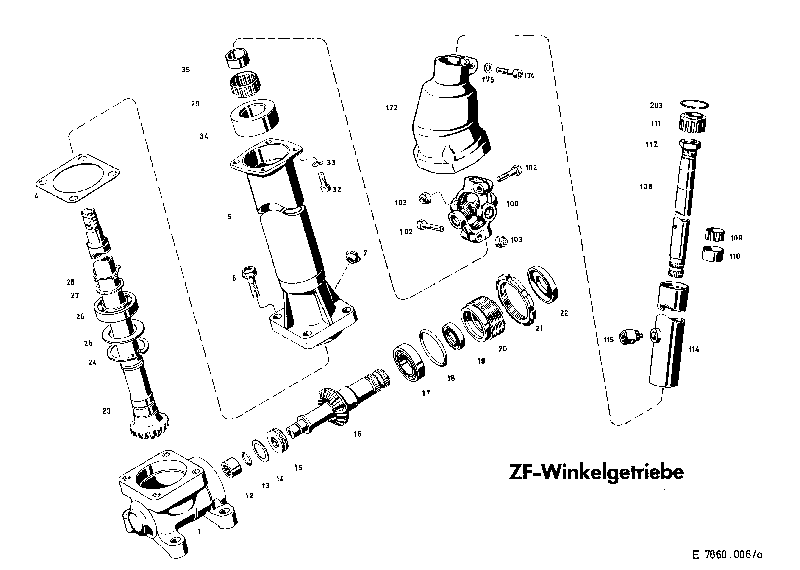 Комплект мелких деталей 7860633106 ZF