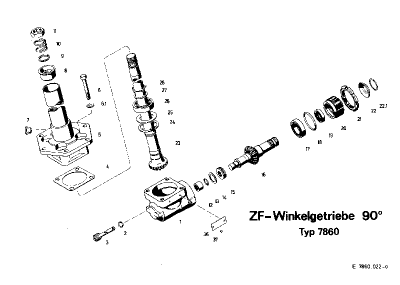 Болт с шестигранной головкой 0636010509 ZF