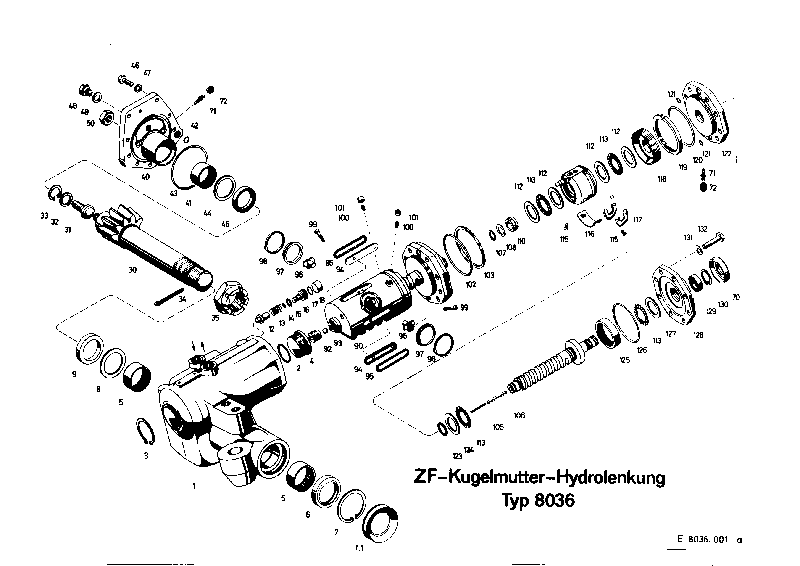 Цилиндрический пружинный штифт 0631329008 ZF