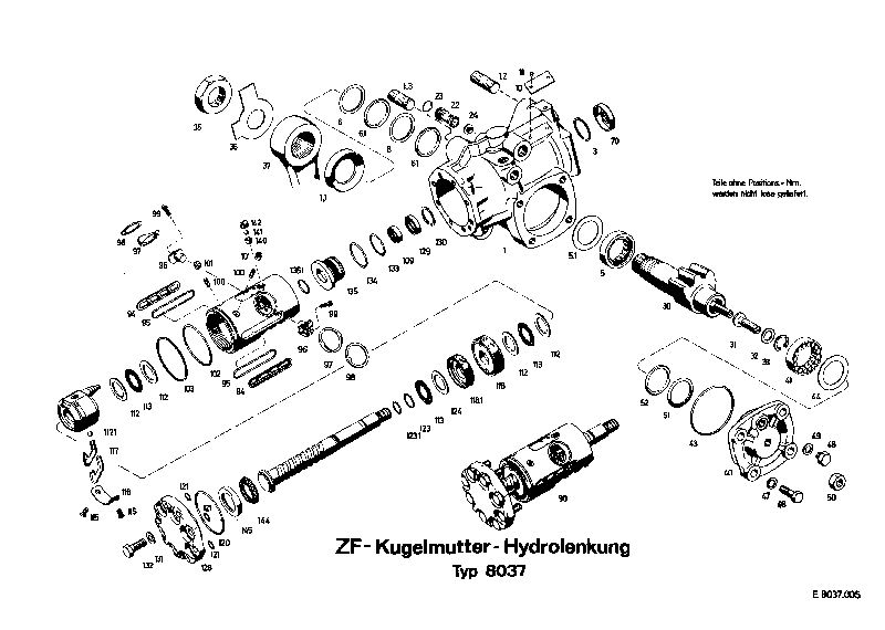 Вставка клапана 7752242223 ZF