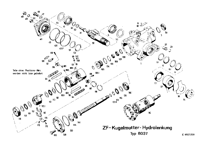 Поршень 8037443152 ZF