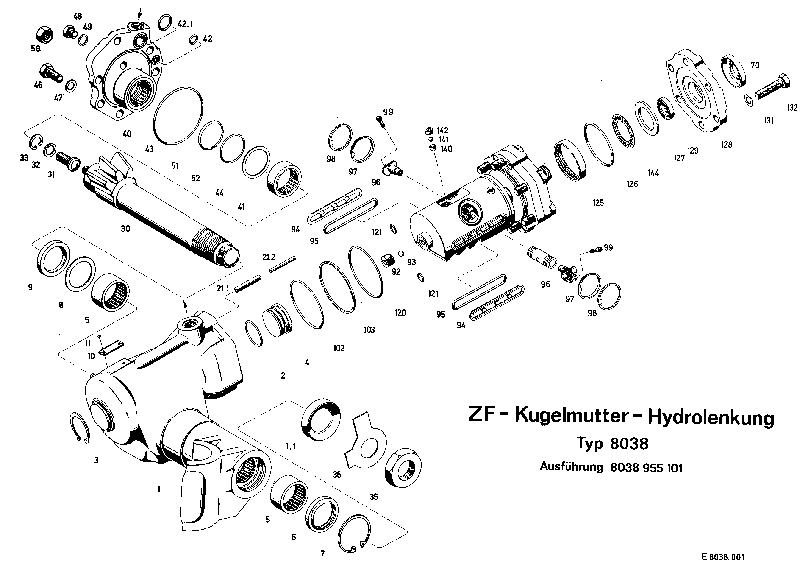Прокладка 0770103048 ZF