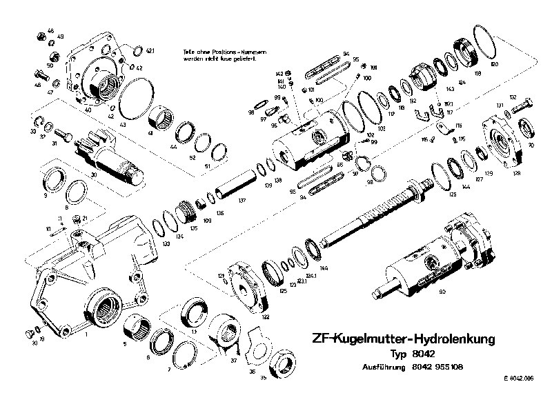 Крышка корпуса 8042002147 ZF