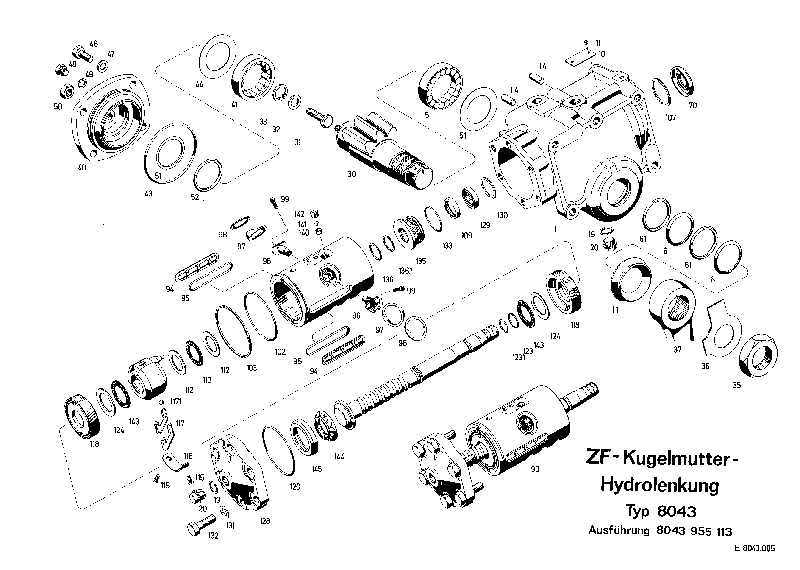 Крышка 8045002234 ZF