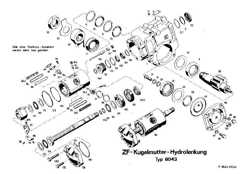 Крышка 8045002319 ZF