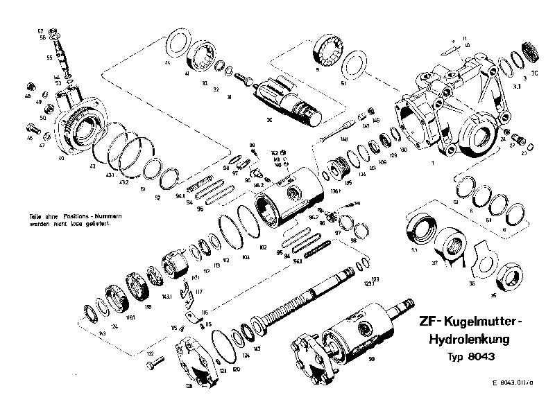 Крышка 8045002358 ZF