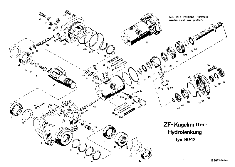 Крышка корпуса 8045602329 ZF