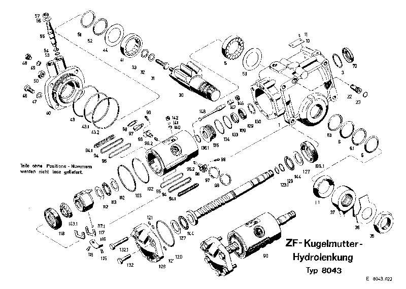 Крышка 8045002340 ZF