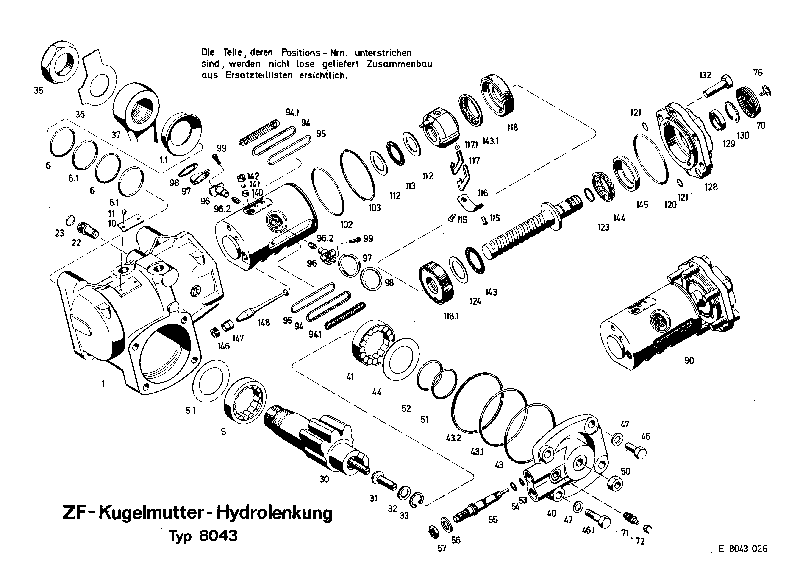 Крышка 8045602376 ZF